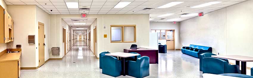 A patients' common area